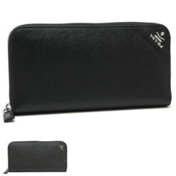 Prada Saffiano Long Wallet - Picture 1 of 9